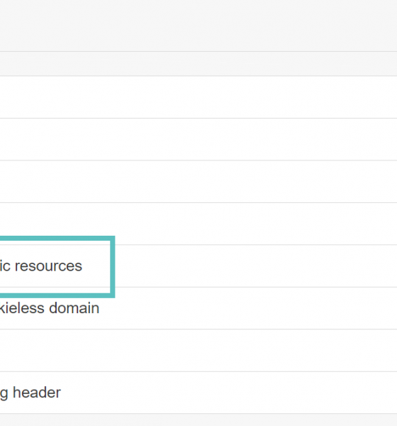 remove query strings from static resources warning