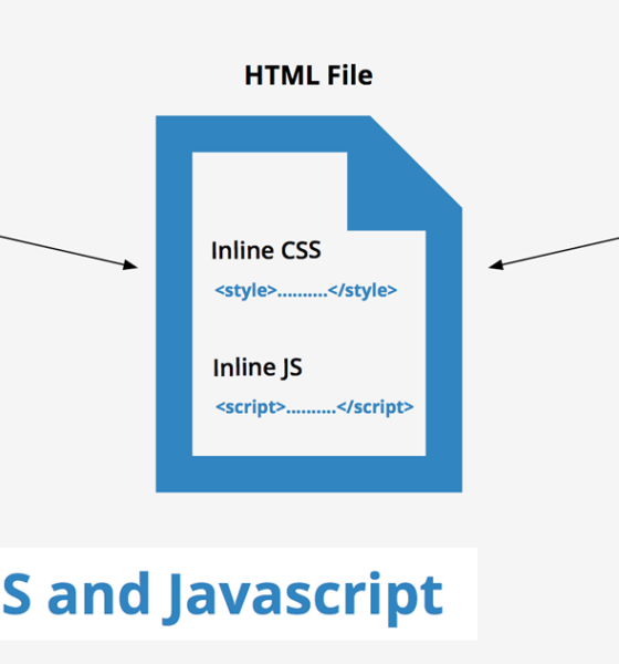 inline small javascript css